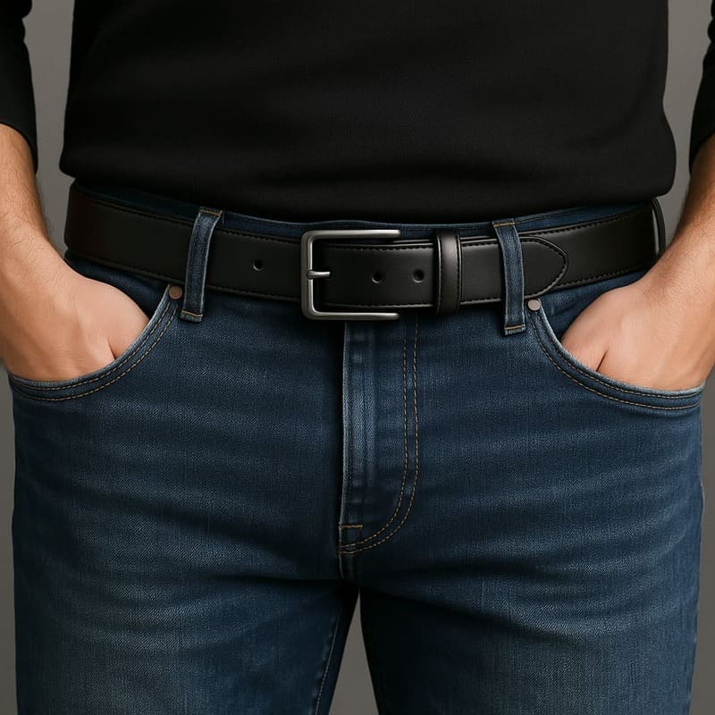 Cinto Masculino Couro Nibosi Dominus