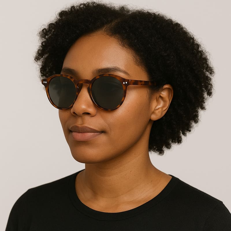 Óculos de Sol Feminino Polarizado UV400 | Clássico Nibosi Merry