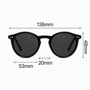 Óculos de Sol Feminino Polarizado UV400 | Clássico Nibosi Merry