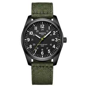 Relógio militar masculino Nibosi preto