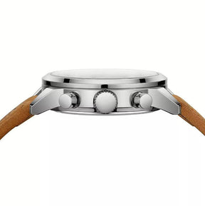 Caixa do relógio casual masculino Nibosi Altus em aço inoxidável 42mm