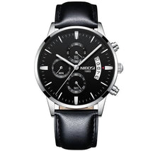 Relógio Masculino Nibosi Clássico Com Pulseira de Couro
