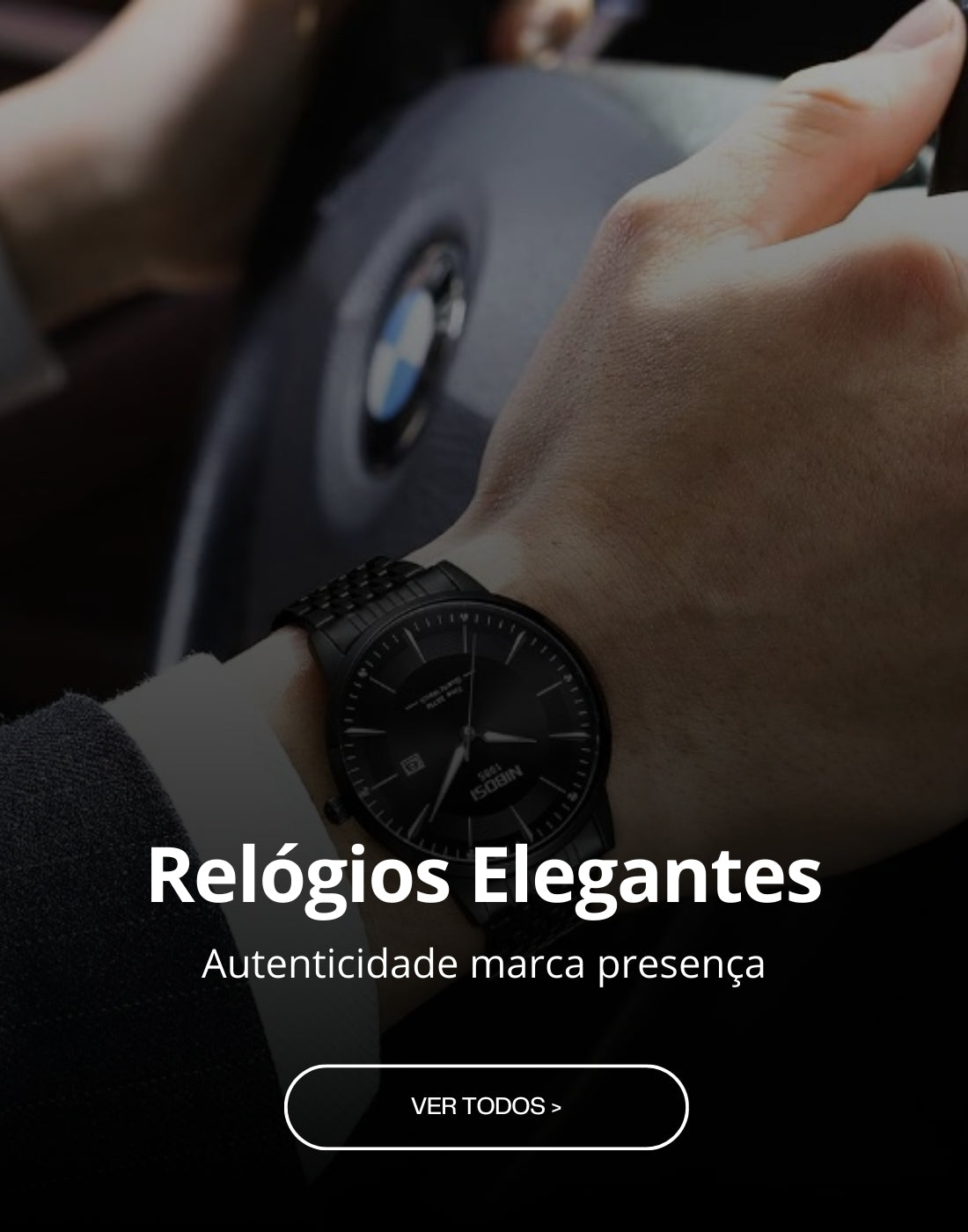 Relógios masculinos elegantes