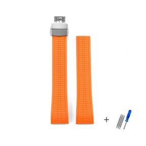 Pulseira de Silicone Nibosi laranja avulsa
