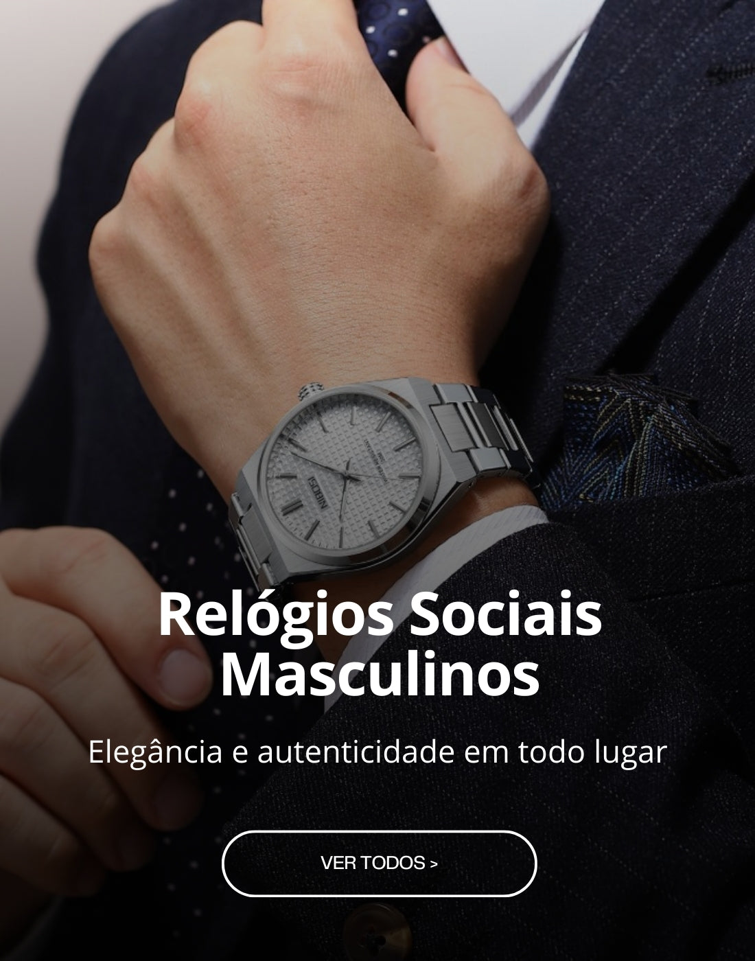 Categoria de relógios sociais masculinos